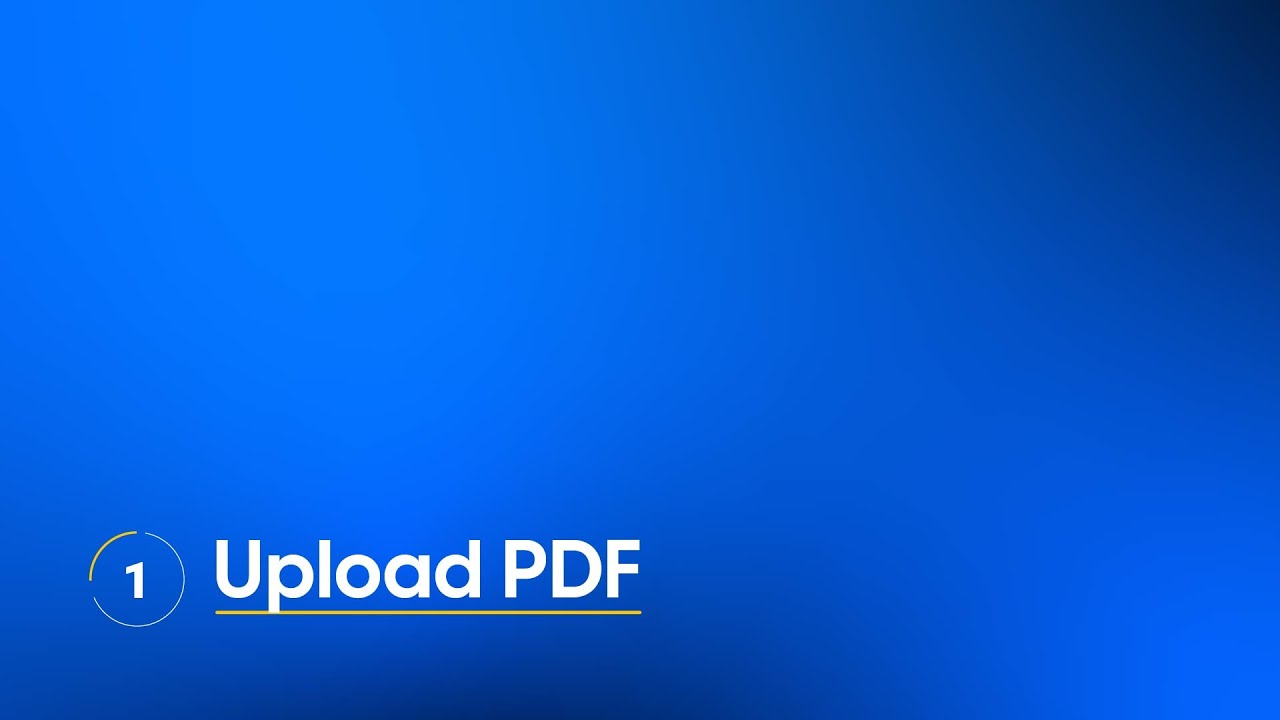 Upload PDF