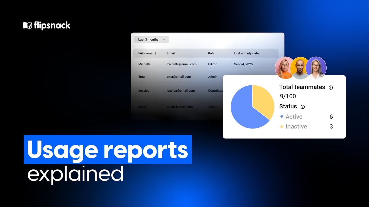 Usage reports explained